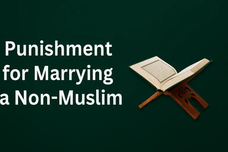 You are currently viewing Punishment for Marrying a Non-Muslim: An Islamic Perspective